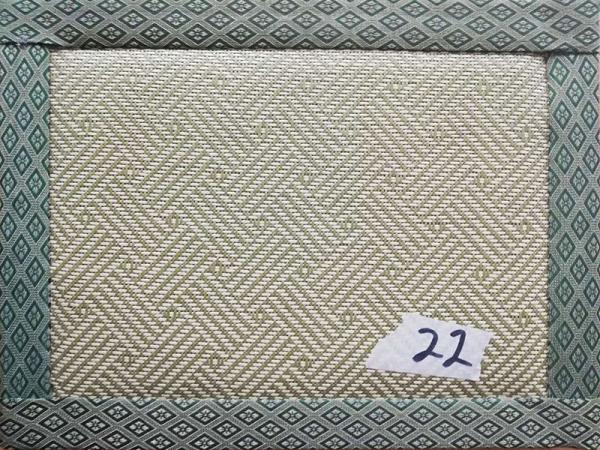 席面21號  藍(lán)色小花 冰絲  包邊37號  榻榻米